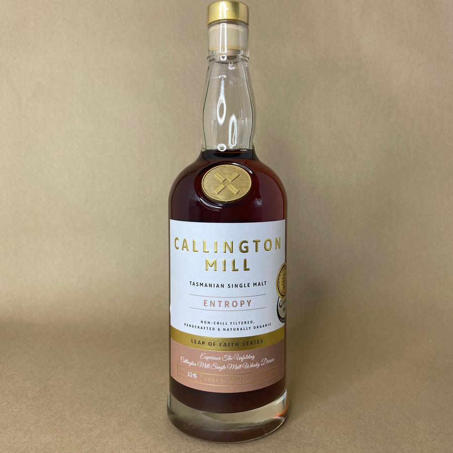 Callington Mill Single Malt Whisky Entropy