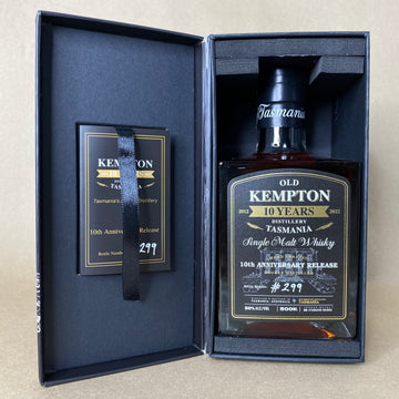 Old Kempton Distillery 10th Anniversary Release Whisky