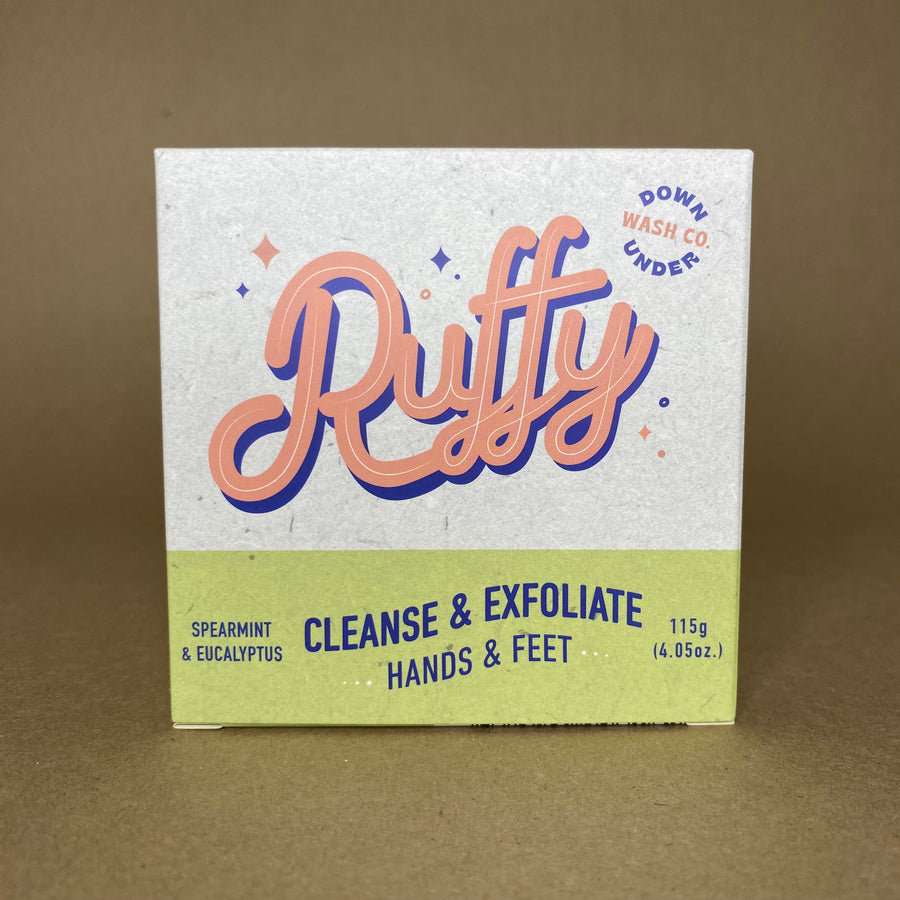 Wash Down Under Co 'Ruffy’ Hands & Feet Exfoliant