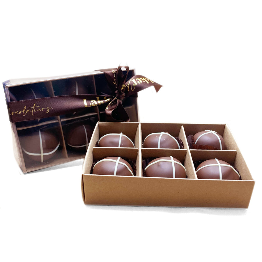 Hot Cross Bun Chocolates    (6 pcs) 110g