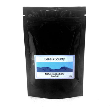 Belle's Bounty Tasmanian Native Pepperberry Sea Salt