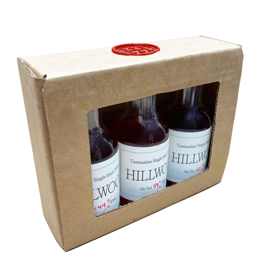 Hillwood Distillery 50ml Trio